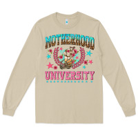 Mushroom motherhood university with coffee Long Sleeve Tee - NancyCooperArtShop