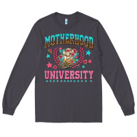 Smoke motherhood university with coffee Long Sleeve Tee - NancyCooperArtShop