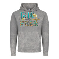 Cloud Rock faith over fear with cross Vintage Hoodie - BarkalooDesign