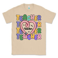 Mushroom teacher and pencil heart Classic Tee - MaliasSmallBusiness