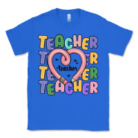 True Royal teacher and pencil heart Classic Tee - MaliasSmallBusiness