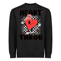 Black heart throb Heavyweight Sweatshirt - MaliasSmallBusiness