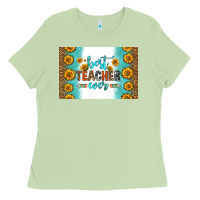 Matcha best teacher ever skinny metal can holder Ladies Tee - HRA Design Shop