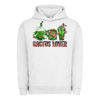 Pigment Lunar Rock Cactus Lover Cactus Coffee Cups Urban Hoodie - FaDigitalArtStudio