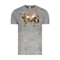 Cloud Rock charolais bull Vintage Tee - LillyAllenDesigns