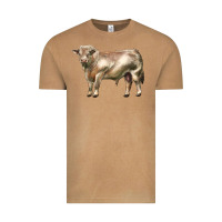 Vintage Camel charolais bull Vintage Tee - LillyAllenDesigns