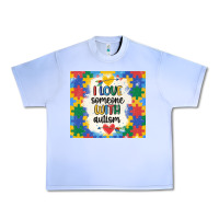 Grape Ice ı love someone with autism Urban Heavy Tee - MaliasSmallBusiness