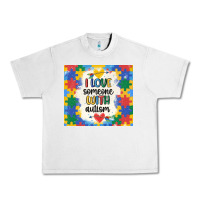 Lunar Rock ı love someone with autism Urban Heavy Tee - MaliasSmallBusiness