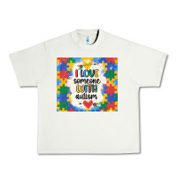 Pistachio ı love someone with autism Urban Heavy Tee - MaliasSmallBusiness
