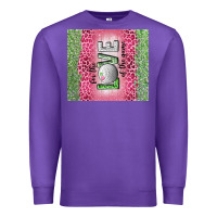 Purple for the love of the game with golf tumbler tbs Premium Sweatshirt - TumblerDesignByShophia