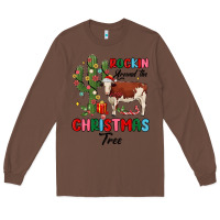 Chestnut rockin around the christmas tree Long Sleeve Tee - MaliasSmallBusiness