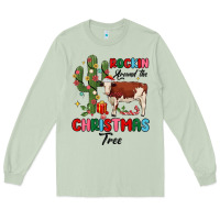 Matcha rockin around the christmas tree Long Sleeve Tee - MaliasSmallBusiness