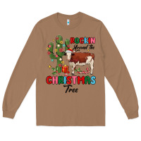 Toasted Coconut rockin around the christmas tree Long Sleeve Tee - MaliasSmallBusiness