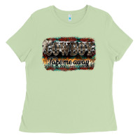Matcha cowboy take me away Ladies Tee - SublimationCraftShop