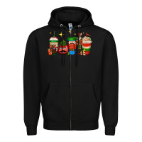 Black nutcracker coffee Zipper Hoodie - Jasminsmagicworld