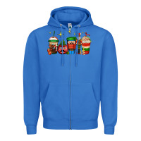 True Royal nutcracker coffee Zipper Hoodie - Jasminsmagicworld