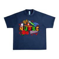 Navy mexican nurse Urban Heavy Tee - AdoDesignShop