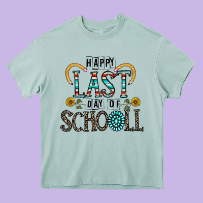 Happy Last Schopol Heavy Core Tee Designed By Cowhidedigitalart