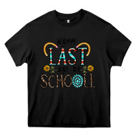 Black happy last schopol Heavy Core Tee - CowhideDigitalArt
