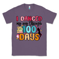 Lavender i danced my way through 100 days Classic Tee - MaliasSmallBusiness