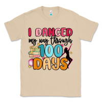 Mushroom i danced my way through 100 days Classic Tee - MaliasSmallBusiness