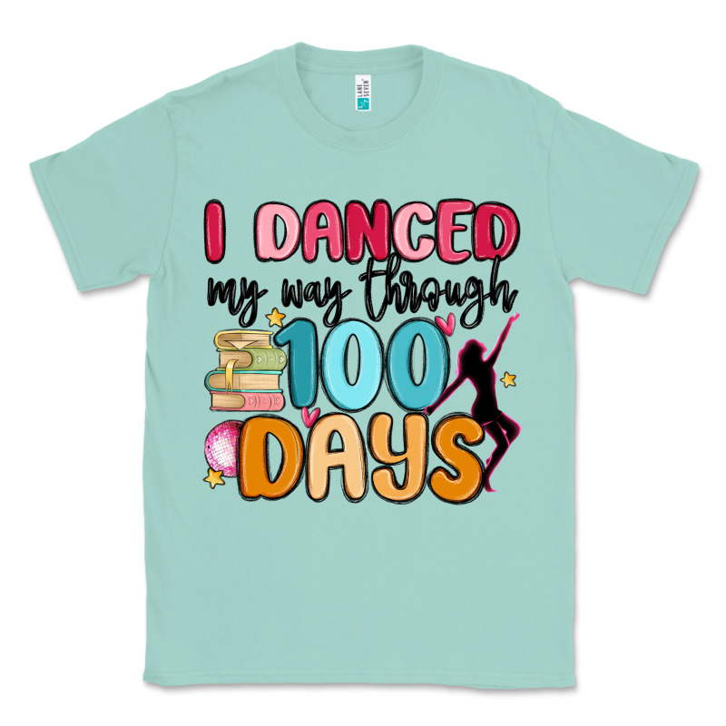 I Danced My Way Through 100 Days Classic Tee by MaliasSmallBusiness | Teevron