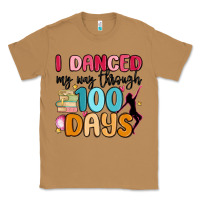Toasted Coconut i danced my way through 100 days Classic Tee - MaliasSmallBusiness