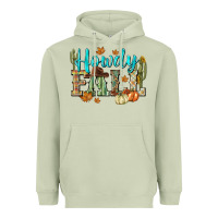Matcha Western howdy Fall Heavyweight Hoodie - NancyCooperArtShop