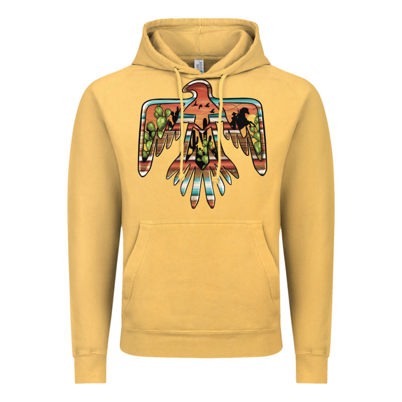 Desert Thunderbird Vintage Hoodie by BarkalooDesign | Teevron