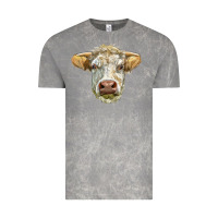 Cloud Rock Charolais bull face Vintage Tee - LillyAllenDesigns