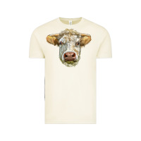 Vintage Arctic Charolais bull face Vintage Tee - LillyAllenDesigns