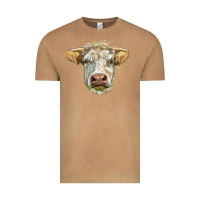 Vintage Camel Charolais bull face Vintage Tee - LillyAllenDesigns