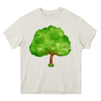 Cream tree Heavy Core Tee - FaDigitalArtStudio