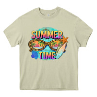 Mossy summer time sunset glasses Heavy Core Tee - BarkalooDesign