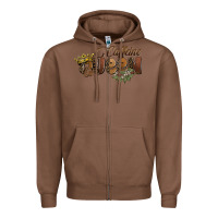 Chestnut caffeine queen Zipper Hoodie - BarkalooDesign
