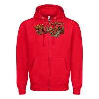 Red caffeine queen Zipper Hoodie - BarkalooDesign