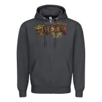 Smoke caffeine queen Zipper Hoodie - BarkalooDesign