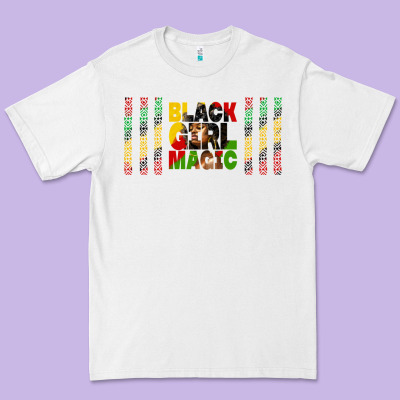 Black Girl Magic Libbey Glass Premium Tee Designed By Hra Design Shop