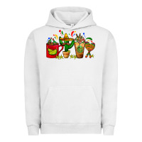 Pigment Lunar Rock Mexico Coffee Cups With Cactus Sombrero And Maraca Urban Hoodie - FaDigitalArtStudio