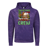 Cloud Purple Christmas cookie baking crew Vintage Hoodie - Jasminsmagicworld
