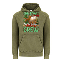 Vintage Olive Christmas cookie baking crew Vintage Hoodie - Jasminsmagicworld