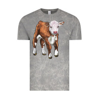 Cloud Rock hereford calf Vintage Tee - LillyAllenDesigns