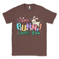 Chestnut some bunny loves you easter Classic Tee - MaliasSmallBusiness