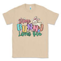 Mushroom some bunny loves you easter Classic Tee - MaliasSmallBusiness