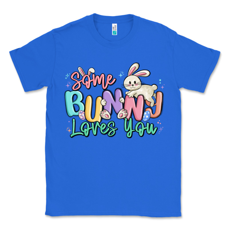 Some Bunny Loves You Easter Classic Tee by MaliasSmallBusiness | Teevron