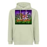 Matcha Home sweet home Heavyweight Hoodie - NancyCooperArtShop