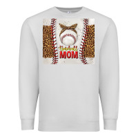 Dove Grey baseball mom with leopard tumbler tbs Premium Sweatshirt - TumblerDesignByShophia