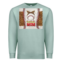 Seafoam baseball mom with leopard tumbler tbs Premium Sweatshirt - TumblerDesignByShophia