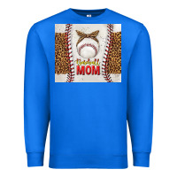 True Royal baseball mom with leopard tumbler tbs Premium Sweatshirt - TumblerDesignByShophia