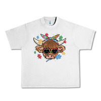 Lunar Rock autism awareness cow Urban Heavy Tee - MaliasSmallBusiness